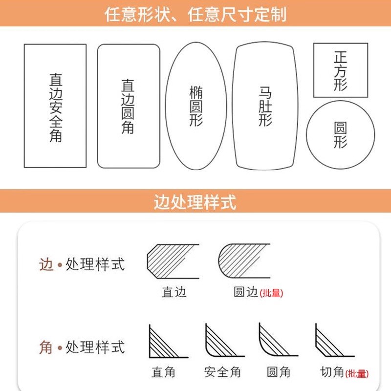 岩板台面定制大理石餐桌餐边柜石英石厨房桌面加工电视柜茶几订制