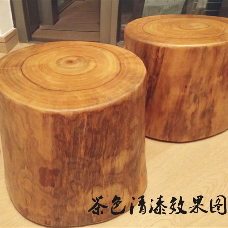 香樟木墩子原木凳子实木树墩大木桩支架底座茶几凳换鞋凳圆木驱蚊