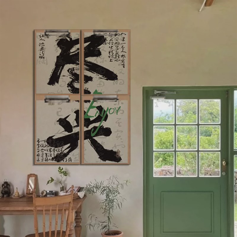 工业风墙面装饰挂画串串火锅烧烤店背景墙摆件小酒馆酒吧氛围布置图片