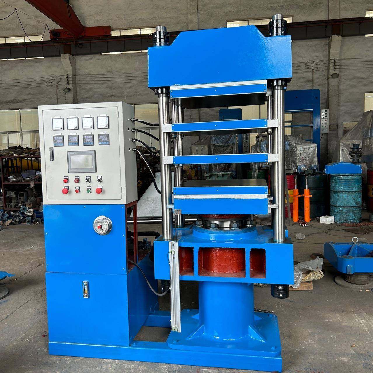 电加热自动平板硫化机复合材料模压机100T硅橡胶热压机,五金/工具,硫化机,淘宝优惠券,粉丝福利购,淘宝优惠卷