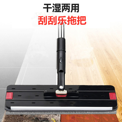 可立尔免手洗平板拖把家用网红款懒人托拖地桶替换拖布