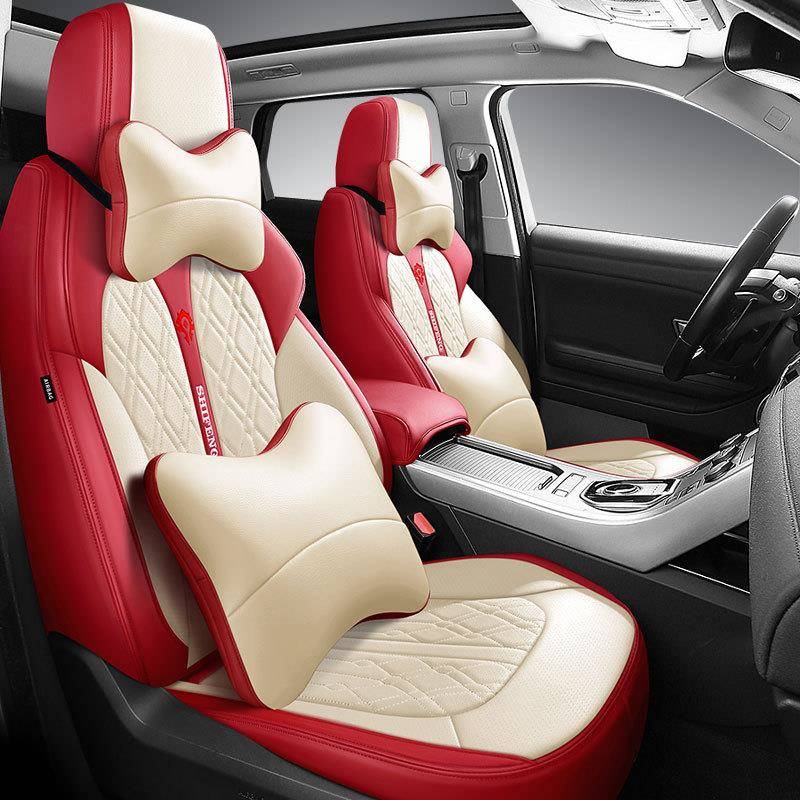 五座专车专用根据菱形绣花款全包围汽车座椅套春夏秋冬四季通用款