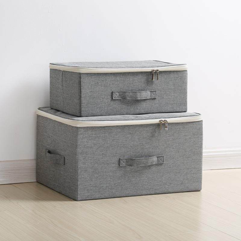 天纵收纳箱布艺有盖衣柜收纳盒整理箱衣服箱子衣物储物盒折叠,居家布艺,入户地垫,淘宝优惠券,粉丝福利购,淘宝优惠卷