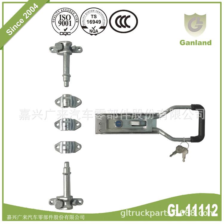 GL-11112四分镀锌锁具车厢22MM拉杆锁集装箱后门锁厢式车锁件