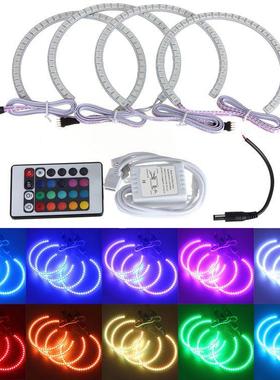 七彩RGB131MM505042led天使眼光圈适用宝马E36E38E39E46M3