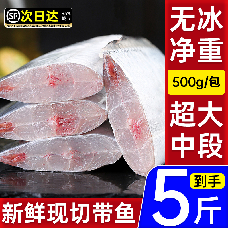 东海带鱼新鲜冷冻整箱10斤袋雷达