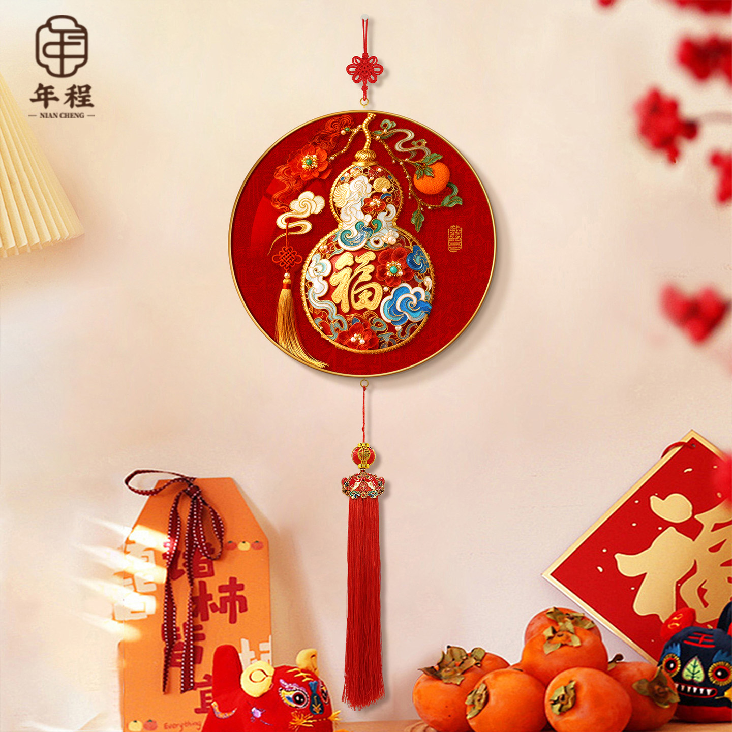 【热销爆款】福禄葫芦装饰画挂件