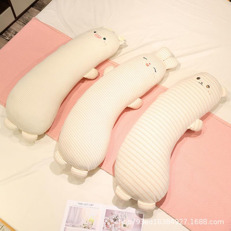 婴儿棉长条抱枕女生睡觉床上夹腿侧睡枕头卧室男生款儿童安抚陪睡