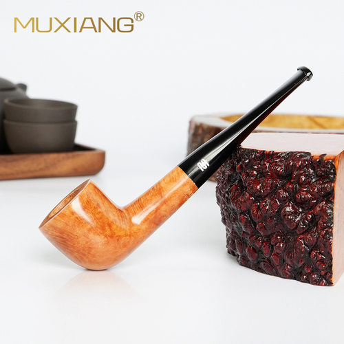 木香石楠根小烟斗创意实木烟斗木质pipe外贸跨境石楠木烟斗批发