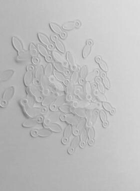 小号白色透明瓜子片相框背板压片瓜子钉6*16mm1万个/包