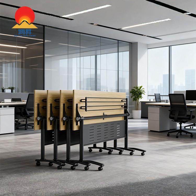 会议桌折叠培训桌椅组合高端办公桌长条桌双人移动拼接桌椅培训桌,3C数码配件,USB灯,淘宝优惠券,粉丝福利购,淘宝优惠卷