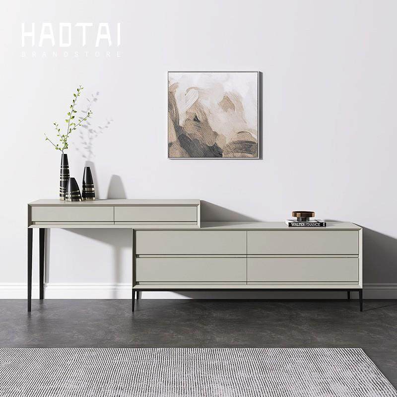 意式极简梳妆台书桌一体伸缩组合卧室现代高级感轻奢组合储物斗柜,3C数码配件,USB灯,淘宝优惠券,粉丝福利购,淘宝优惠卷