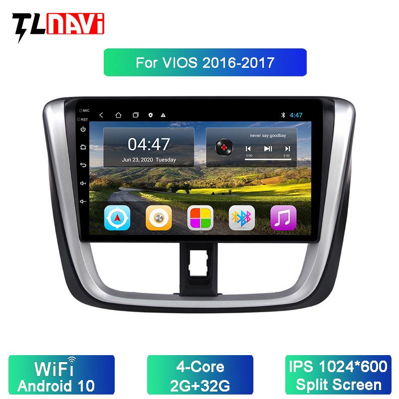 商品适用于丰田威驰16-17安卓中控车载改装大屏导航