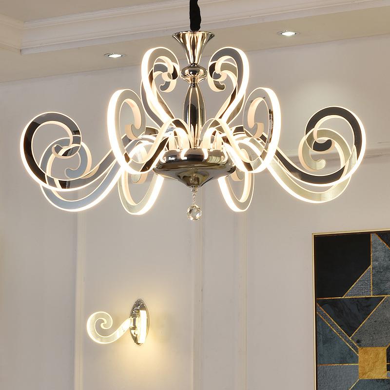 设计师推轻奢吊灯大气客厅灯JPM16004家用房间餐厅现代简约卧室灯