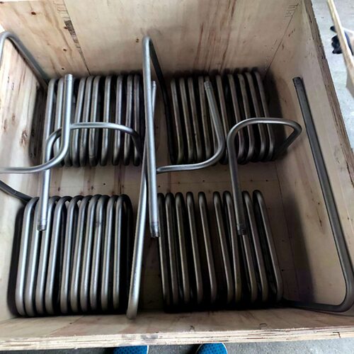 304 316L 2205 钛管加工弯管盘管冷却管 加热管  螺旋管 换热管