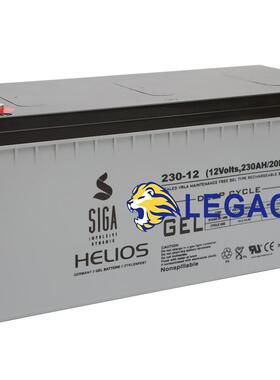 德国SIGA蓄电池S230-1212V230AH直流屏发电机光伏太阳能电池