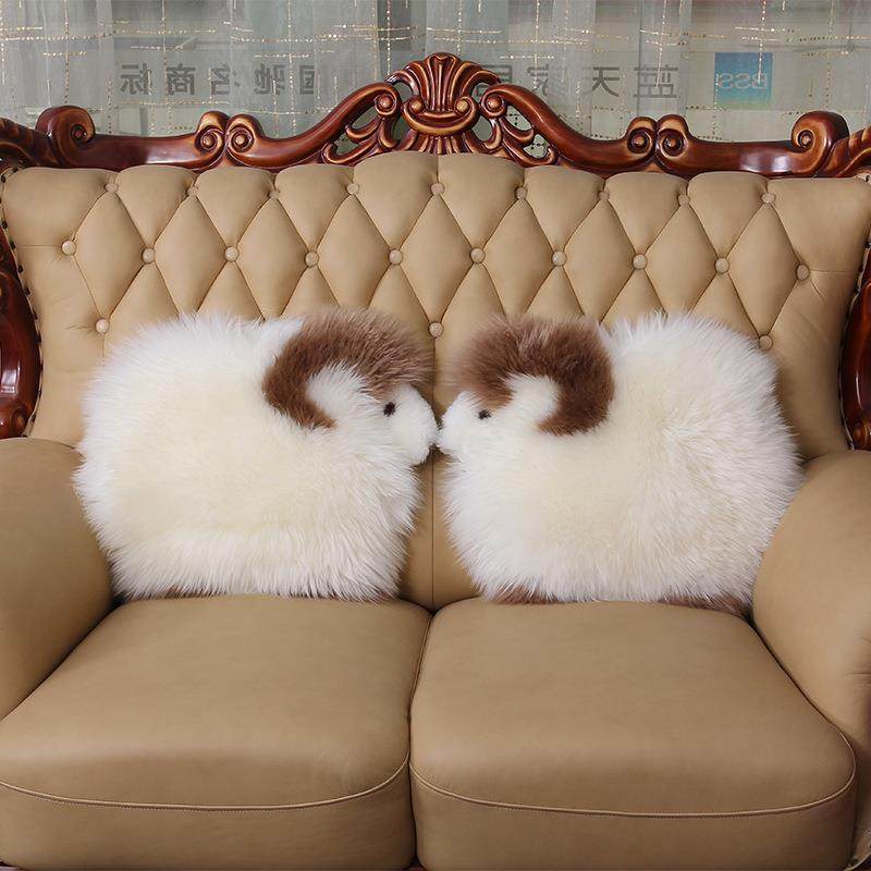 北欧羊毛卡通小羊坐垫客厅茶几卧室毛绒地毯沙发椅子毛绒汽车垫,3C数码配件,USB灯,淘宝优惠券,粉丝福利购,淘宝优惠卷