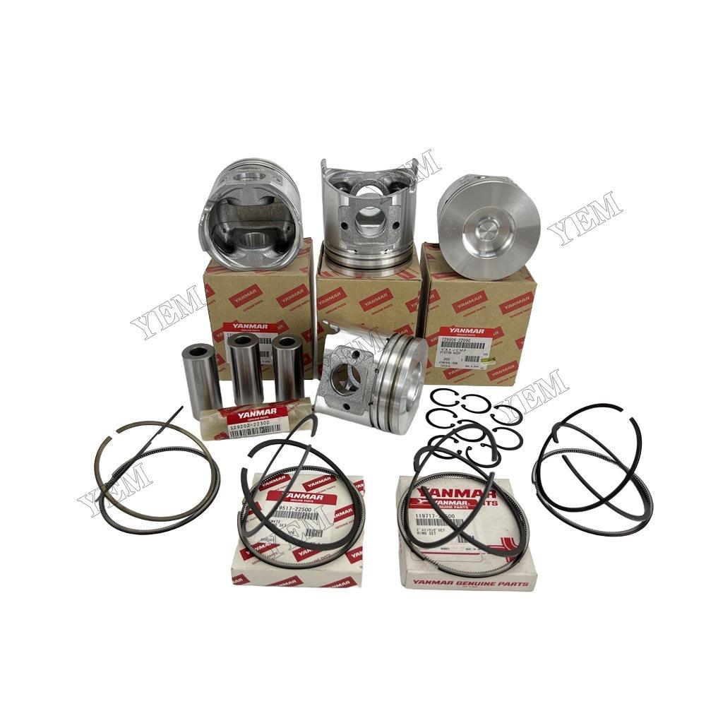 适用洋马活塞组件2T722T752TE67L2TNE662TNE682TNV703T72