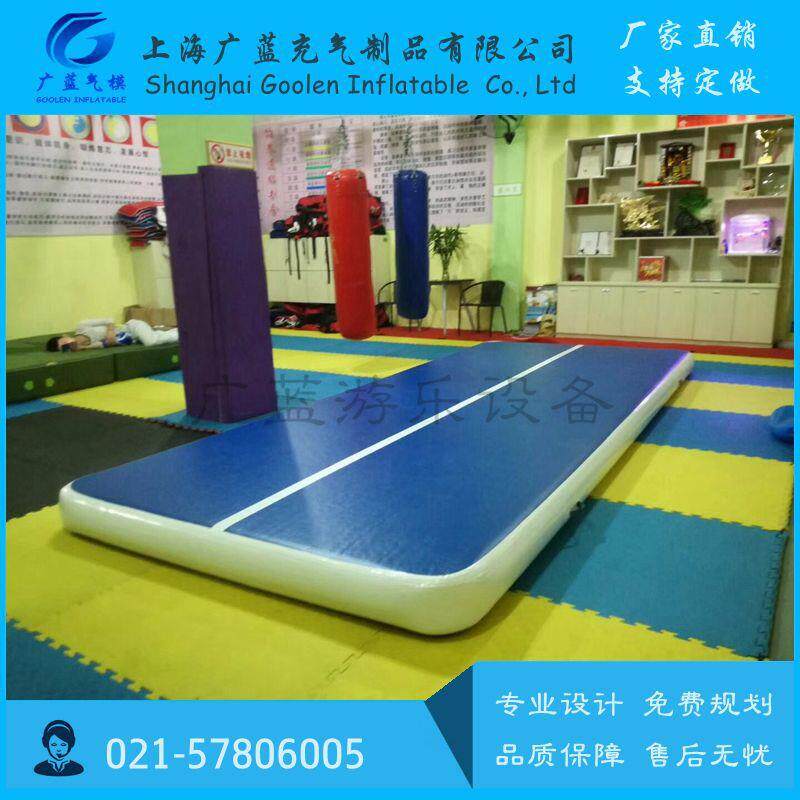 体操垫充气拉丝跆拳道气垫充气空翻气垫武术场馆气垫瑜伽气垫拉丝