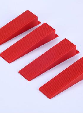 直销瓷砖找平器插片红色PP料铺砖神器贴砖定位片配件辅助塑料