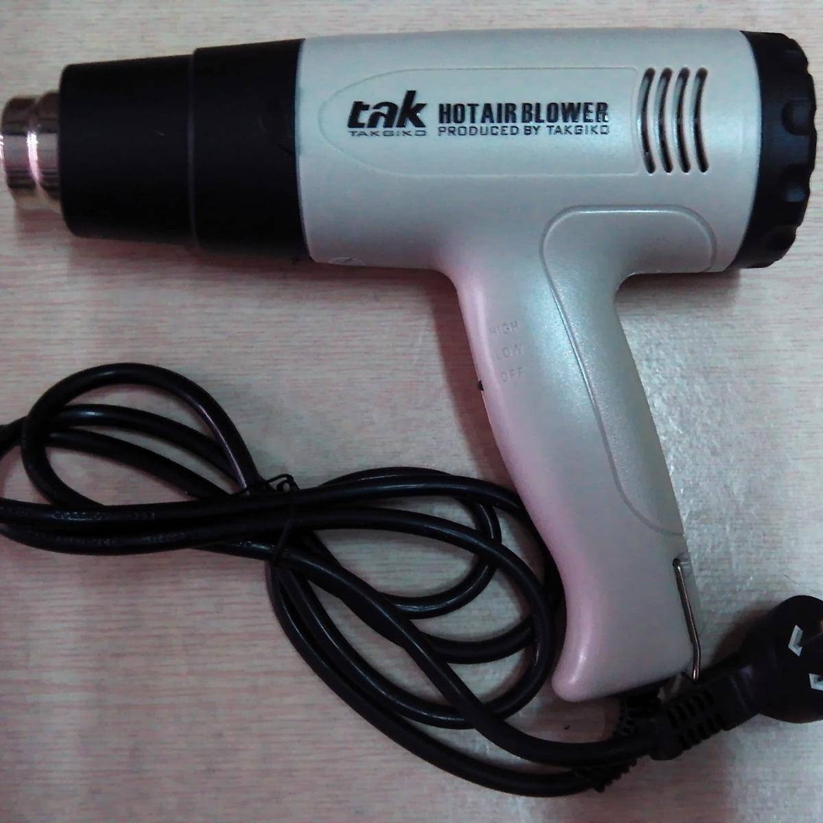 Tak2000W瓦可调温恒温工业热风枪热吹风汽车贴膜工业热风筒