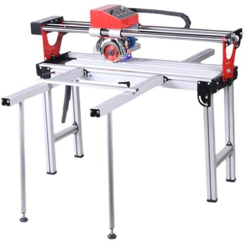 大功率全自动瓷砖切割器多功能倒角磨边开槽机台式石材切割推刀机