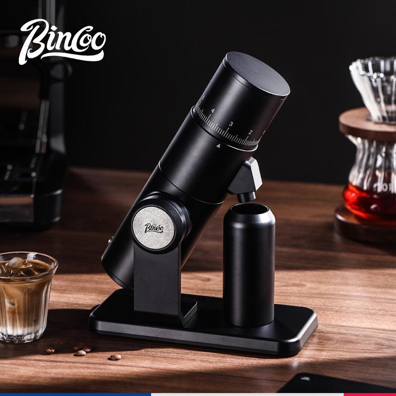 望远镜电动磨豆机橄榄绿咖啡豆研磨机手冲意式现磨商用家用