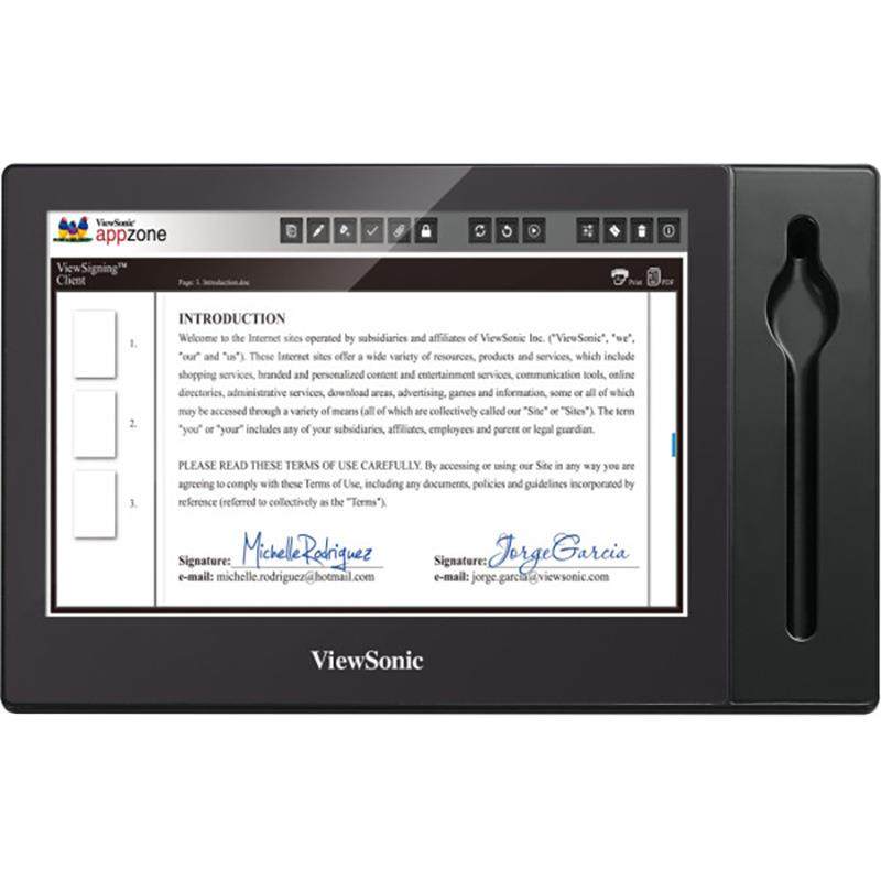 ViewSonic/优派PD1011签字板签批屏签名板支持国产系统二次开发