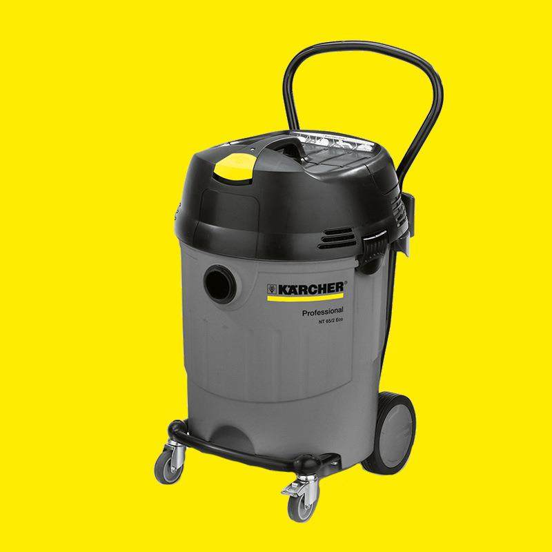 德国凯驰商用工业桶式抖尘大功率大吸力吸尘器NT65/2AP双电机