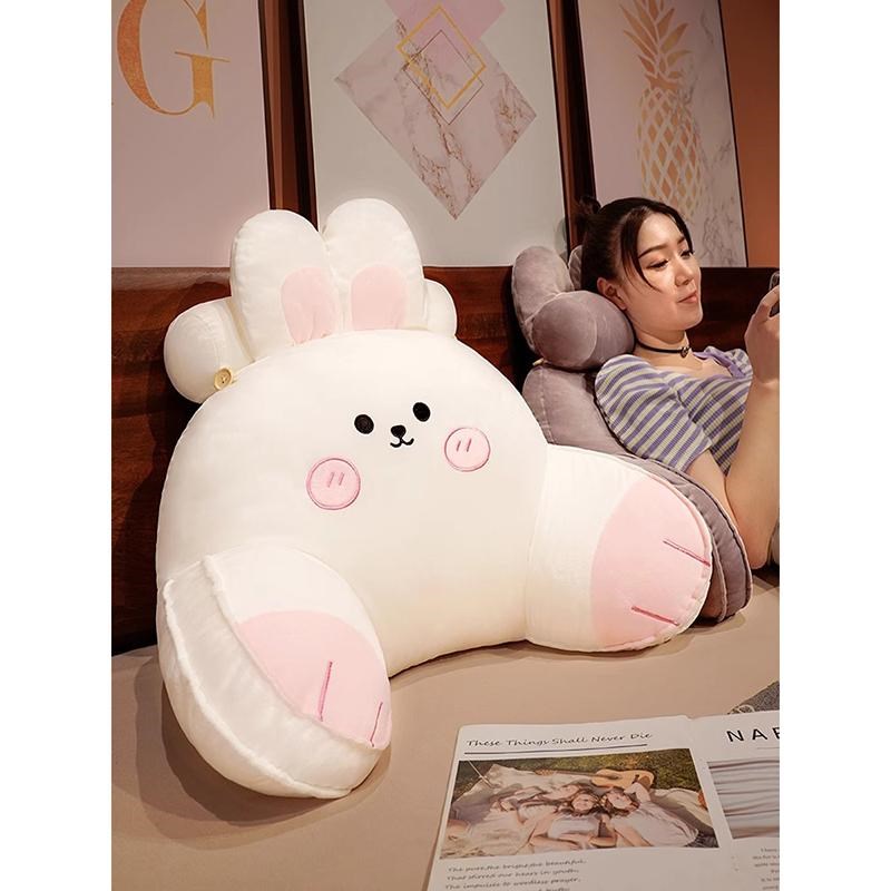 精工家用床头靠垫软床上靠枕宿舍大背垫抱枕女生睡觉小沙发