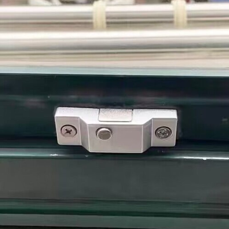 推拉移门无框自动弹簧配件插销阳台卫生间插销锁玻璃门窗门栓锁扣