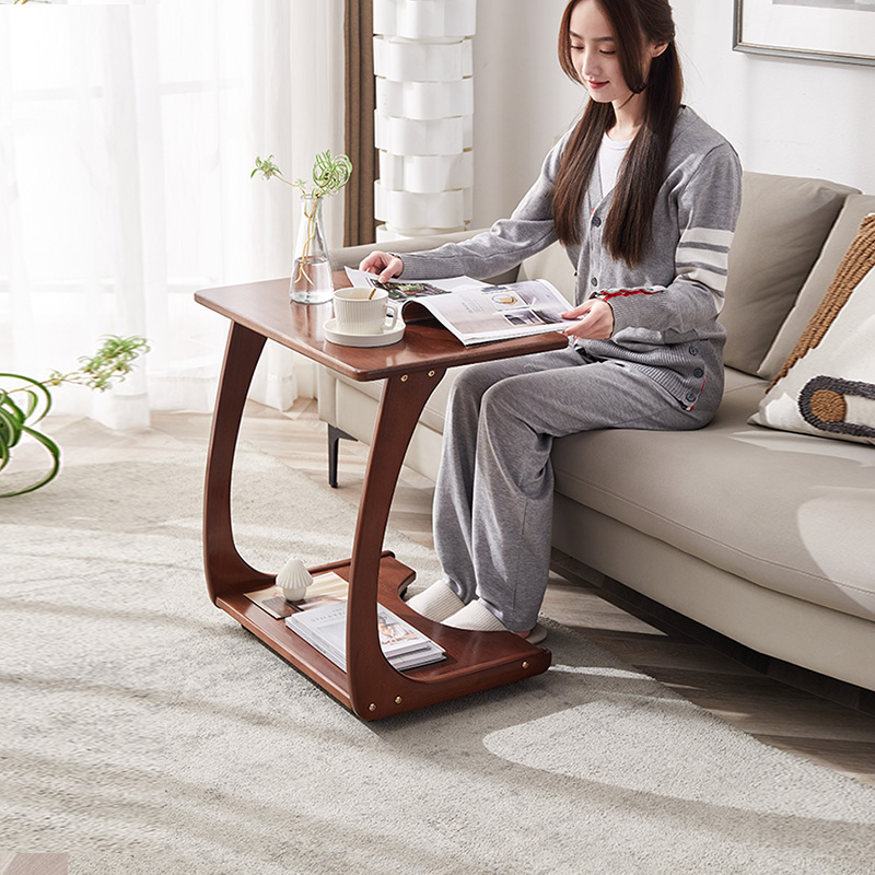 可移动实木边几沙发边柜客厅方角几迷你小茶几卧室床头桌家用茶台