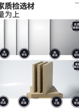 壁炉真火木柴农村家用壁炉柴木暖铸铁法式冬天室内燃火取柴炉民宿