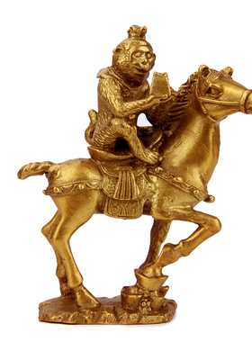 铜马上封侯摆件 铜马上财神摆件 铜马上赢摆件 铜官印马上封侯