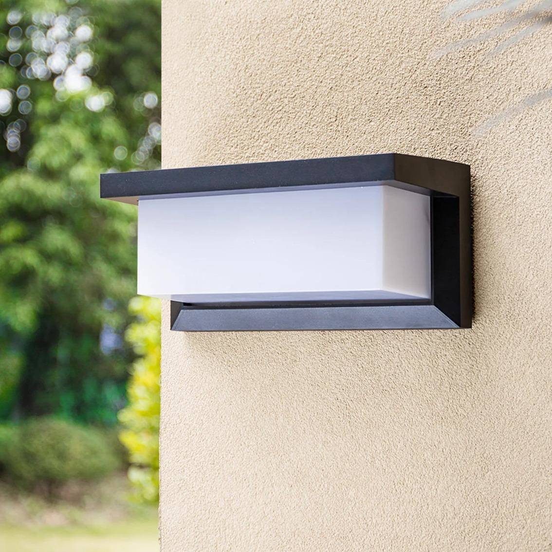 新款电商太阳能景观灯RGB6W壁灯双头户外花园防水庭院灯