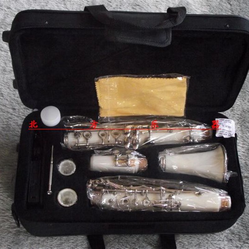 彩色单簧管 降B 调 7键彩色单簧管 白色黑管  双二节