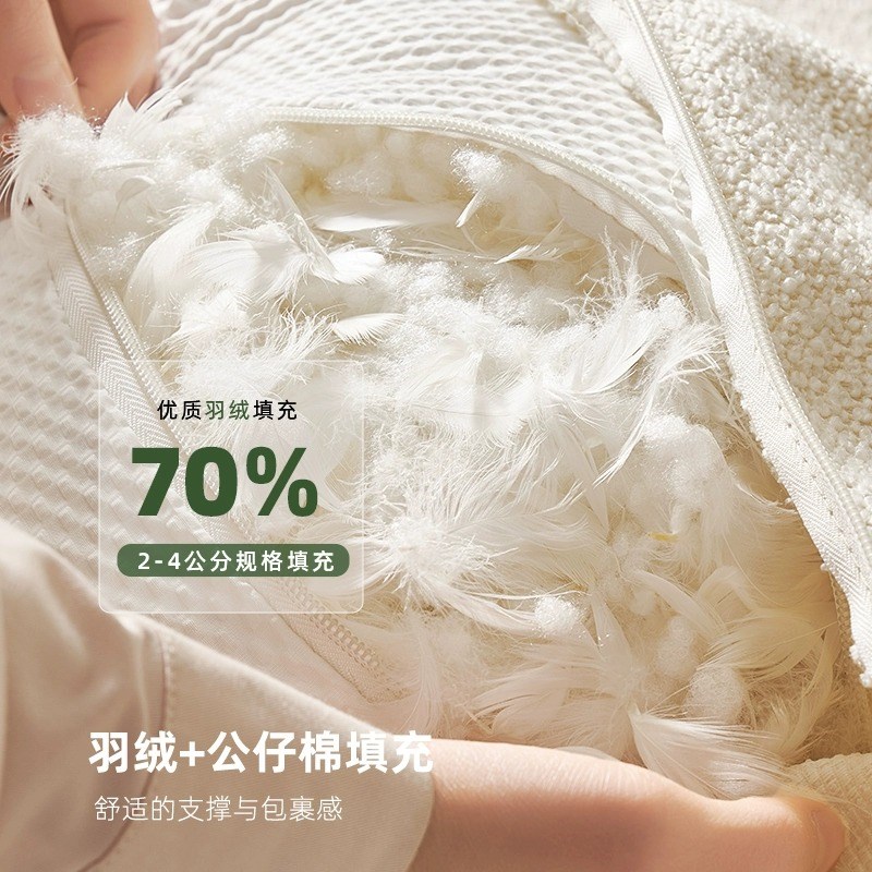 北欧实木沙发小户型橡木可拆洗云朵沙发现代简约布艺网红三人沙发