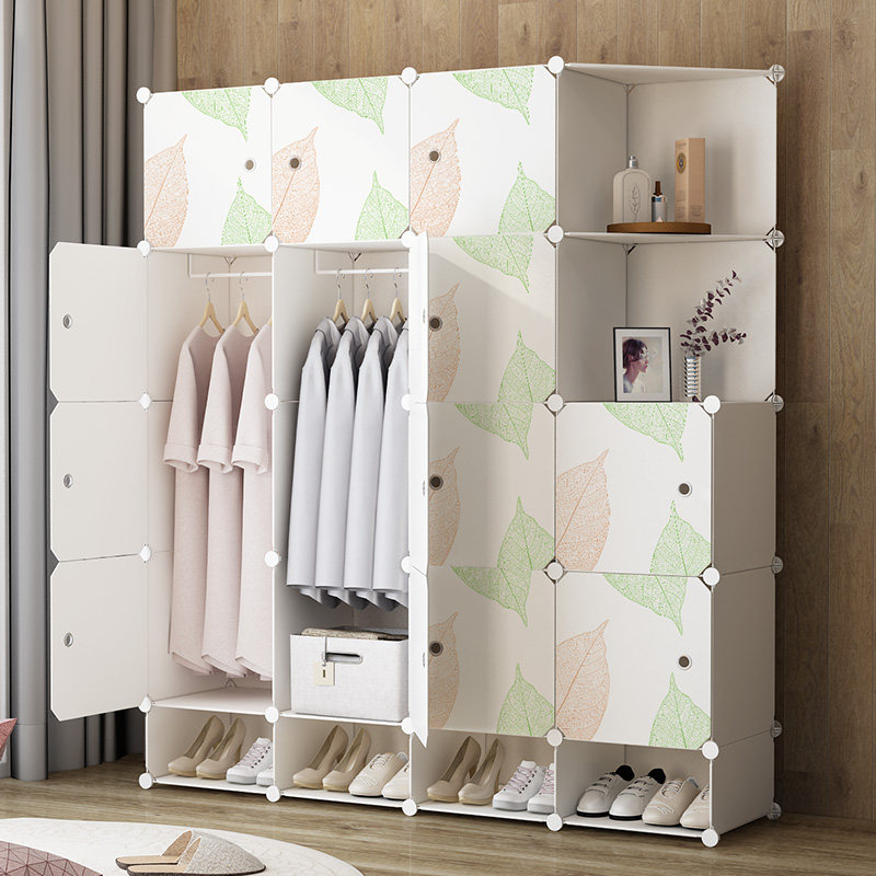 简易布衣柜折叠塑料组装家用现简约卧室小衣橱实木收纳柜子,住宅家具,独立衣柜,淘宝优惠券,粉丝福利购,淘宝优惠卷