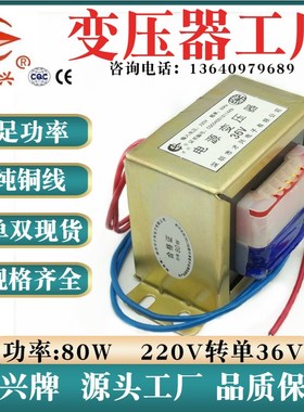 E76型 电源变压器 0W V转6V .A 0VA 线 交流A6V