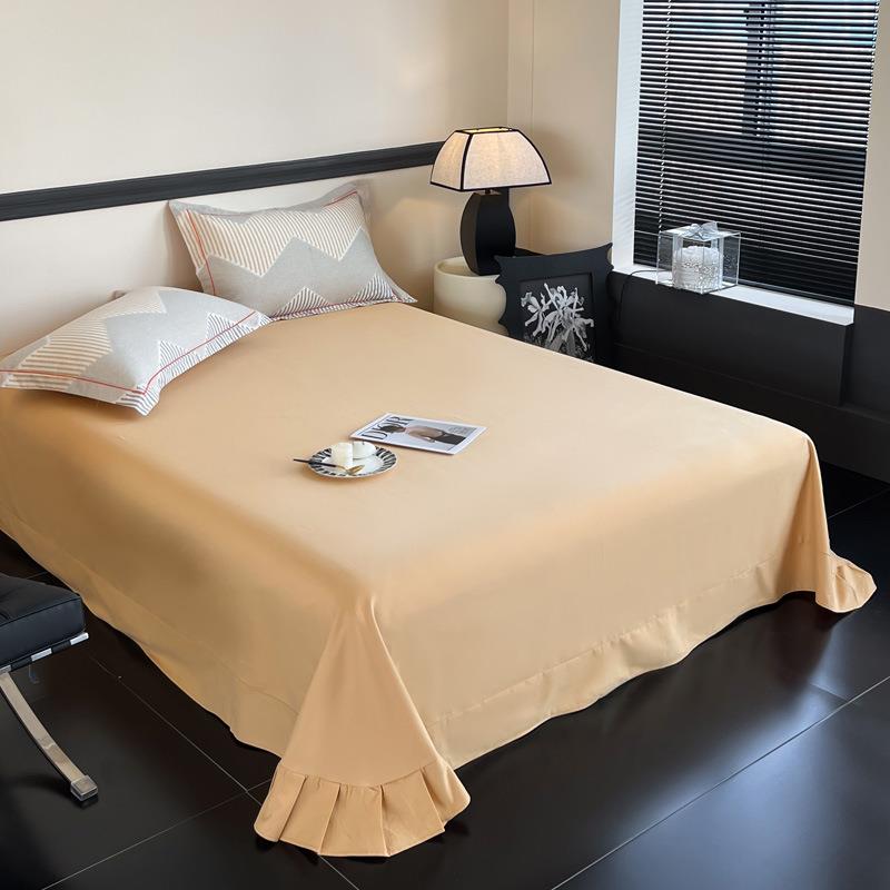 【折扣价】纯棉加厚磨毛床单单件100全棉宿舍单人被单双人1.5m1.8