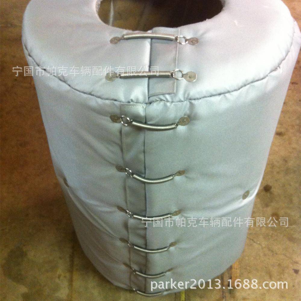 【折扣价】柴油发电机排气管隔热罩注塑机保温套挤出机保温套可拆