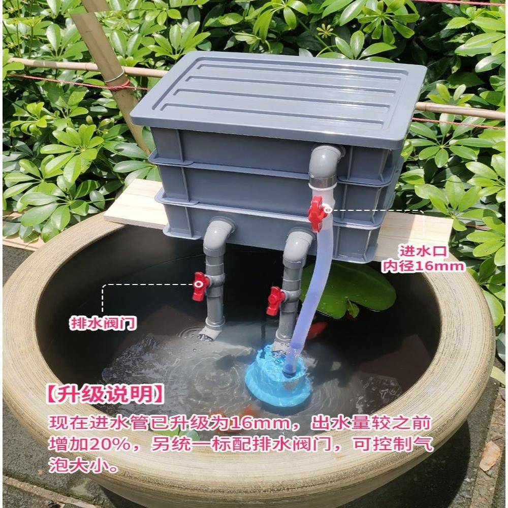 【折扣价】鱼缸过滤器净水循环三合一系统配件养鱼用品大全龟滴流