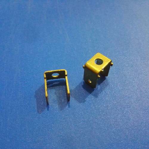 6.3250锁螺丝孔双插片公端子铜件连接器DJ6137-6.3*0.8