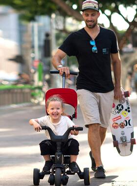 Doona Liki Trike S3自行车儿童三轮车宝宝脚踏车推车遛娃