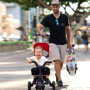 Doona Liki Trike S3自行车儿童三轮车宝宝脚踏车推车遛娃