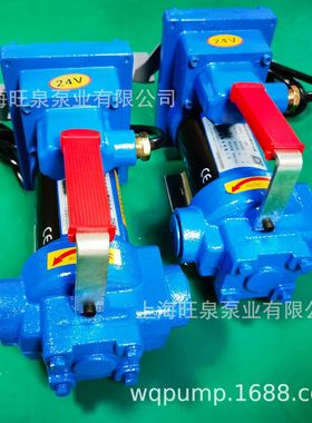 上海旺泉FYB-50-24B直流防爆汽油泵、插桶式加油泵、计量油泵