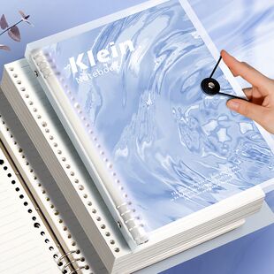 B5活页本可拆卸笔记本线圈a5横线本子颜值高简约不硌手活页夹网格