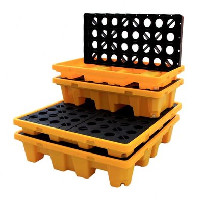 防塑料托盘防渗漏托盘液体盛托盘塑料垫板漏渗漏油桶仓库货架危废