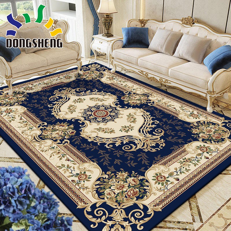 东升地毯欧式客厅茶几毯沙发轻奢卧室床边毯房间家用地垫定制