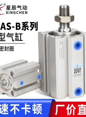 星辰带磁薄型气缸SAS6550B